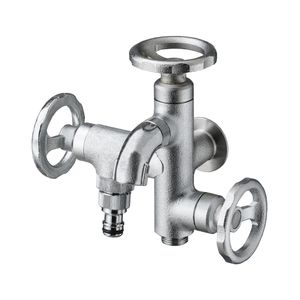 三口横水栓 ウォーターワークス メッキ デザイン賞受賞