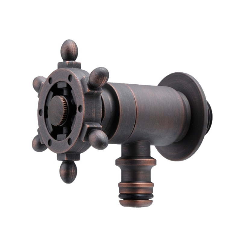 ホース接続水栓(ラダー・ブロンズ)G102-RZ