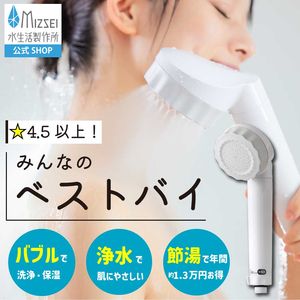 バブリージョワー2.0 浄水 ナノバブル 2水流切替 節水