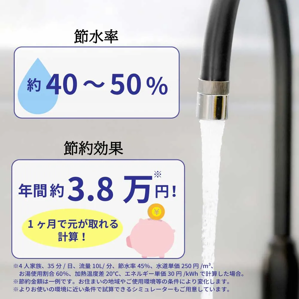 節水アダプター Ｍ22×Ｐ1.25/Ｍ22×Ｐ1.0/Ｍ24×Ｐ1.0/丸形蛇口 節水キッチンシャワー/泡沫アダプター