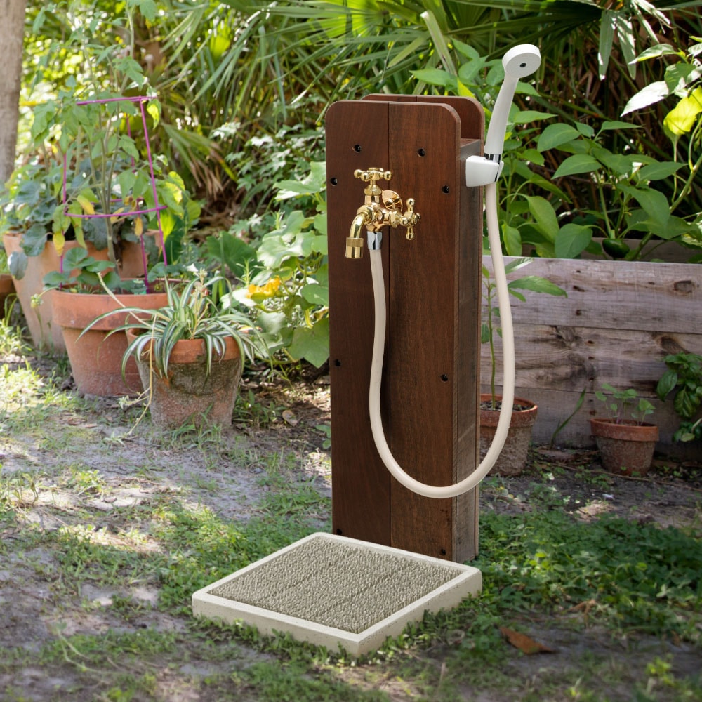 ウッド ボード 水栓柱 スタンダード水栓柱