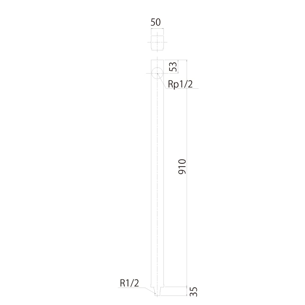 木目 古木 こぼく スタンダード水栓柱
