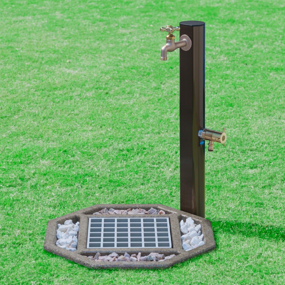 ホース接続回転水栓（研磨） G102K-B ホース接続水栓