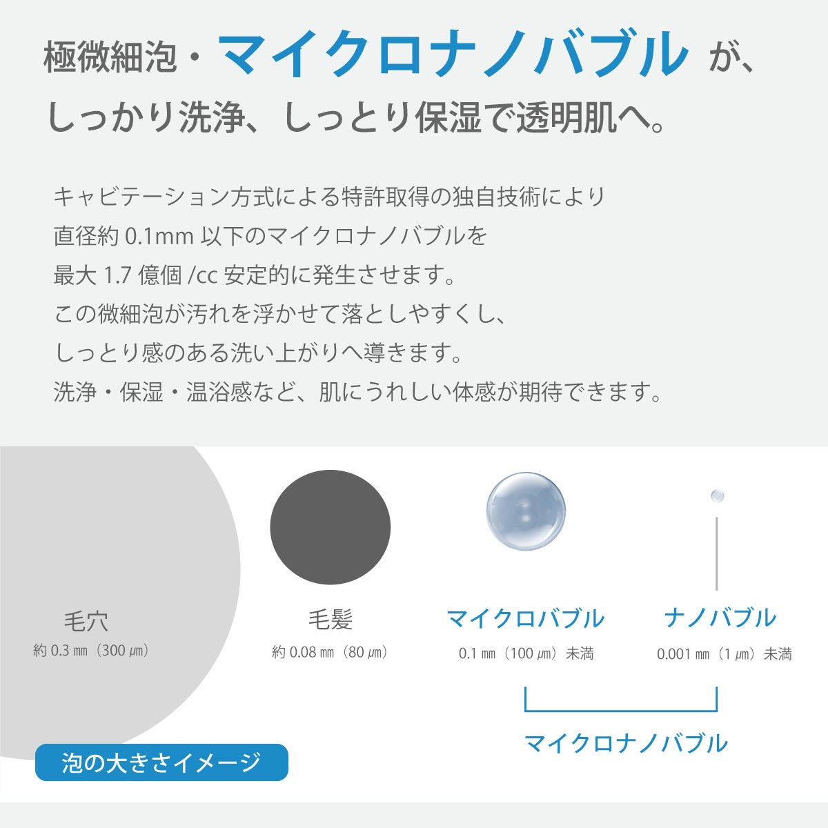 バブリージョワー2.0｜ナノバブル浄水シャワーヘッド｜水生活製作所