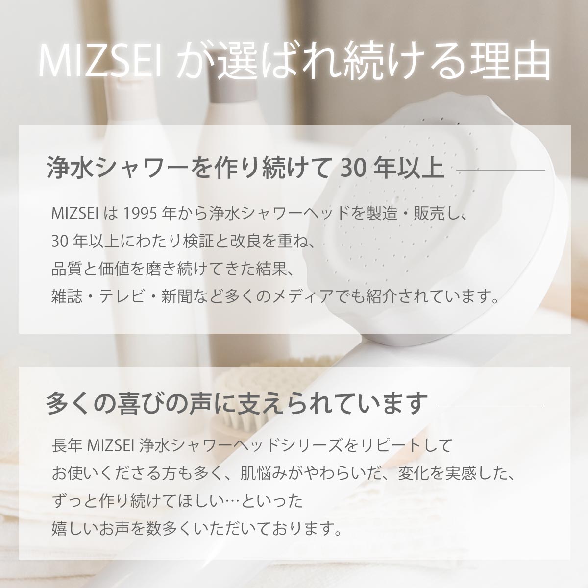 バブリージョワー2.0 浄水 ナノバブル 2水流切替 節水 浄水シャワーヘッド