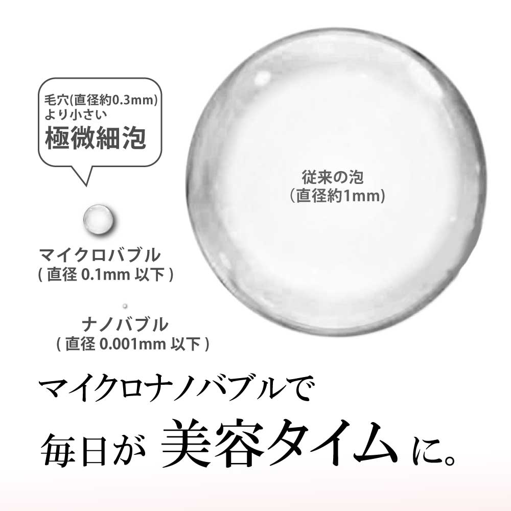 バブリージョワー 3.0 （JS24W） ナノバブル 塩素除去 ミスト 節水 保湿 洗浄 ナノバブルシャワーヘッド
