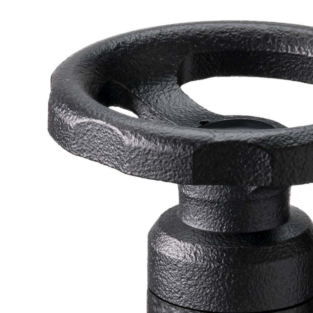 横水栓ウォーターワークス（マットブラック）屋外 蛇口 横水栓