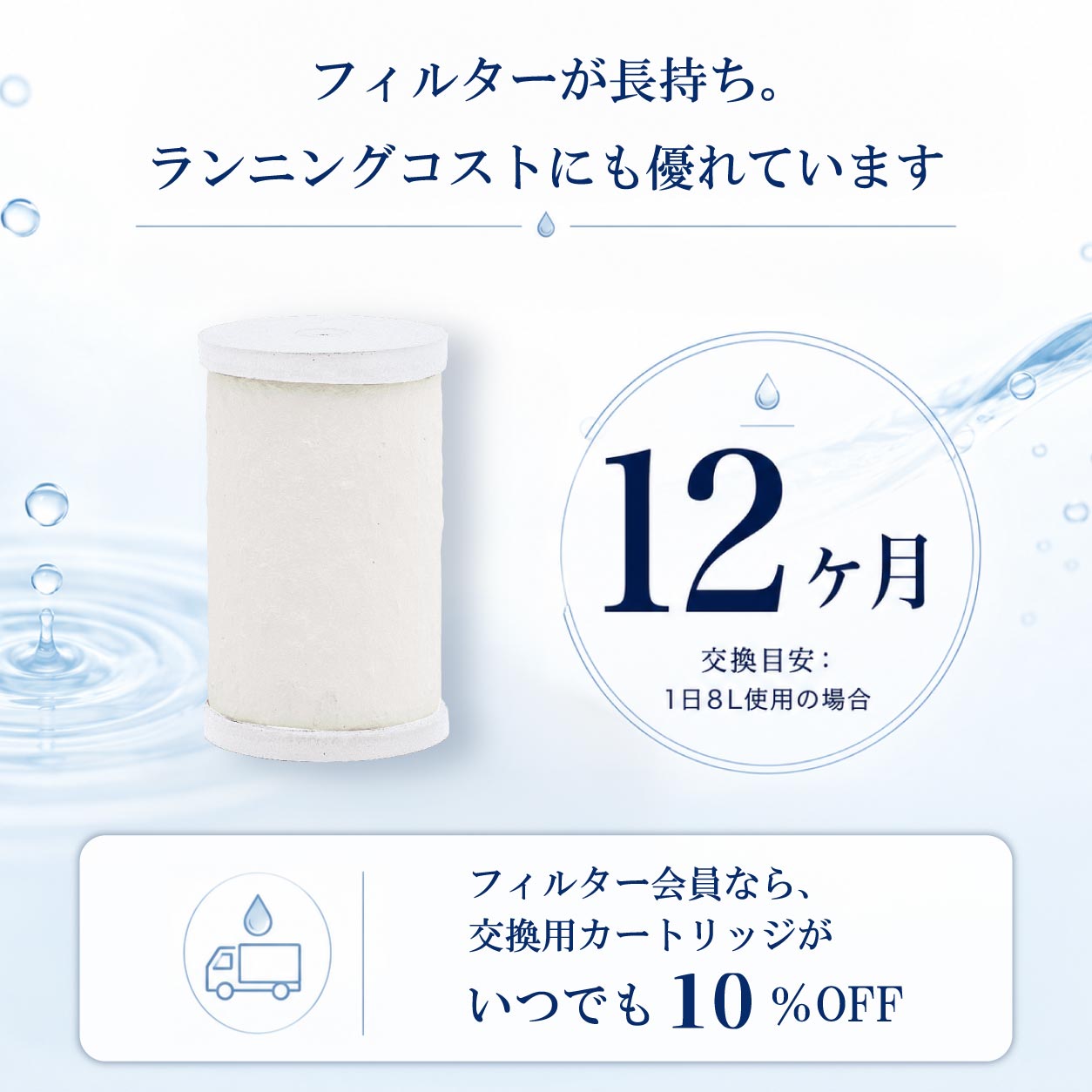 磨水Ⅳ（アンダーシンク単体） ｜PFAS対応・100項目除去のNSF認証浄水