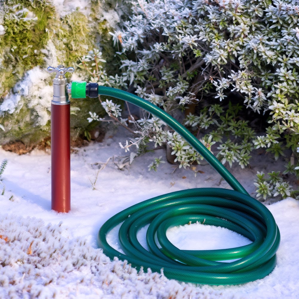 スプリンクル（凍結防止・ワインレッド） ミニ水栓柱