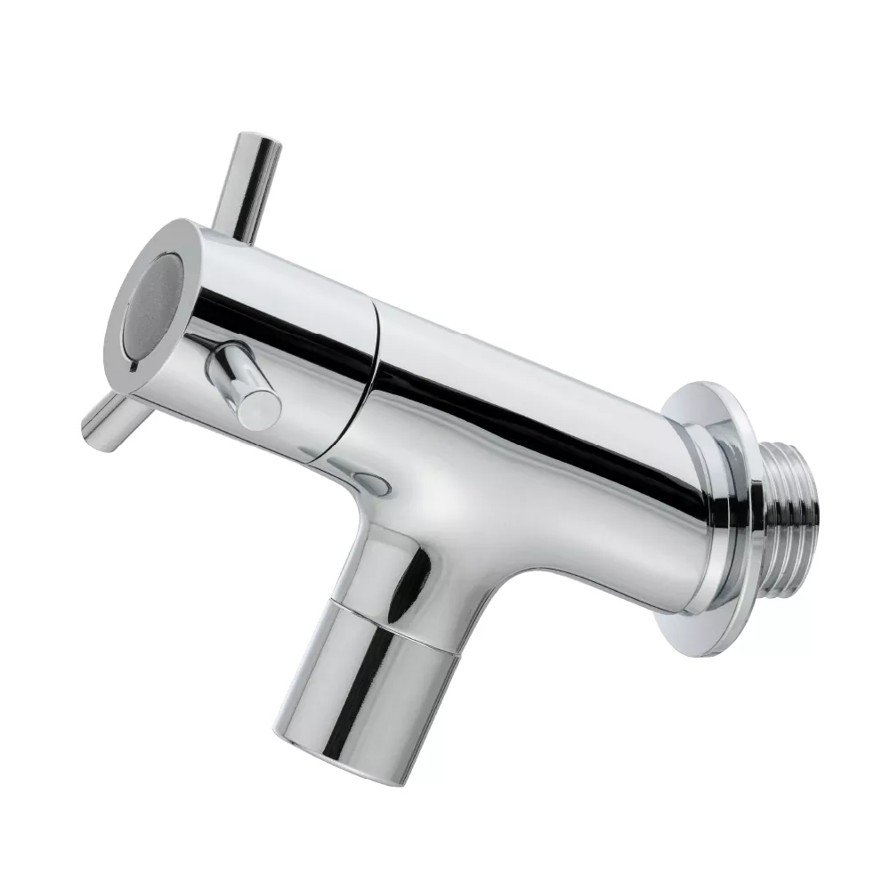 ミニサイズのガーデン水栓 ラモミニ（メッキ）G24RMY