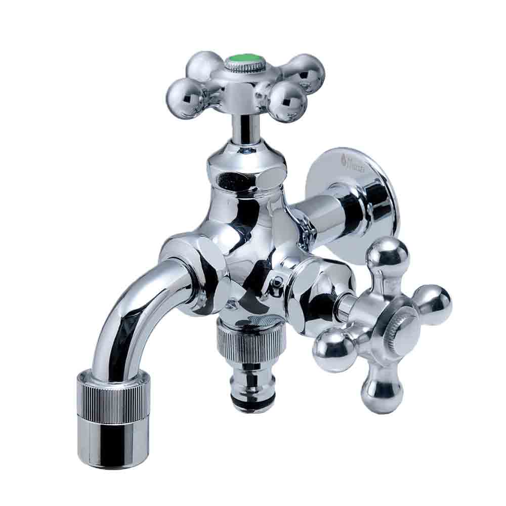 寒冷地仕様の凍結防止蛇口 2口タイプ FBD16T-M