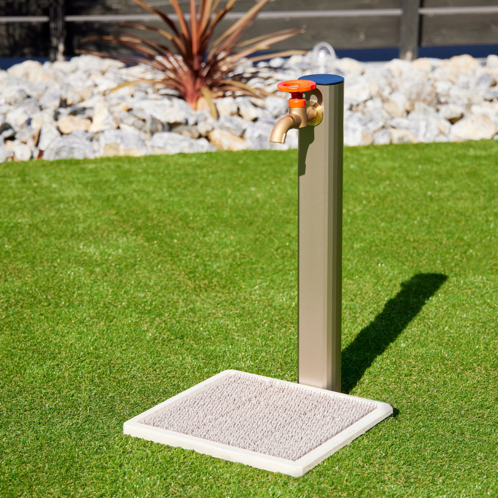 ガーデンパン スクエアG15（ホワイト）｜ レジンコンクリート製の