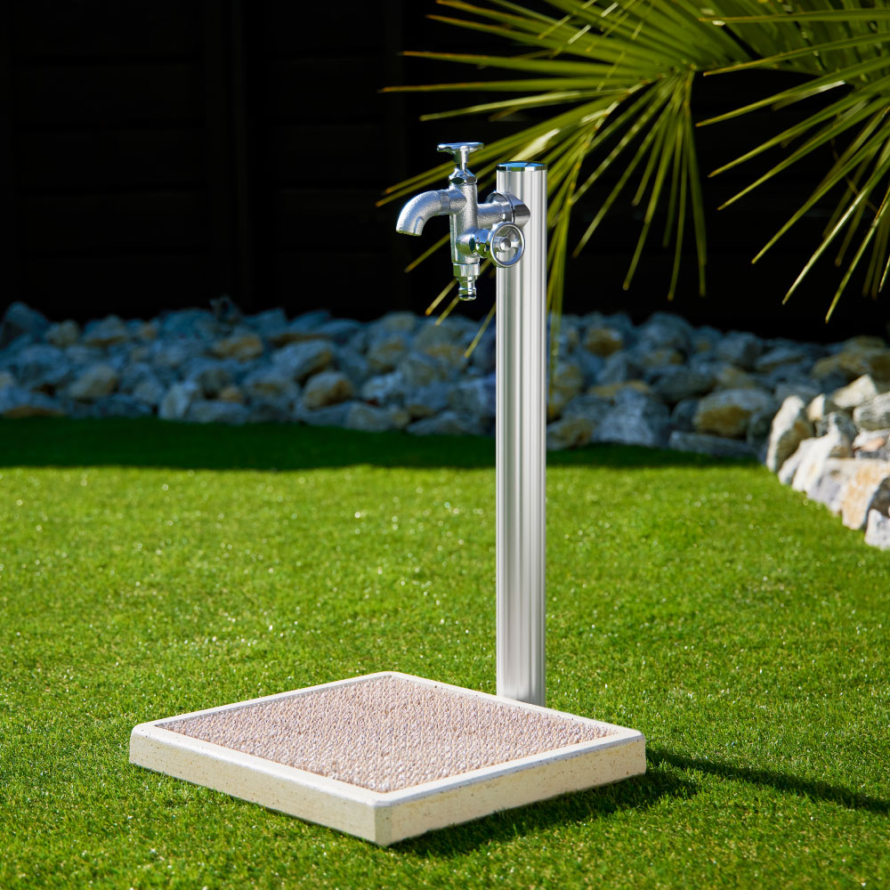 ガーデンパン スクエアG15（ホワイト）｜ レジンコンクリート製の