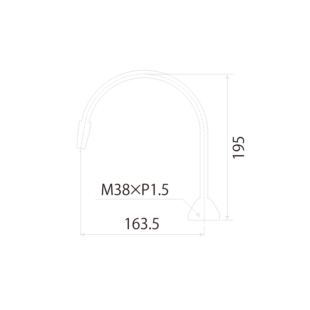 パイプセット 浄水器専用水栓151型用 キッチン