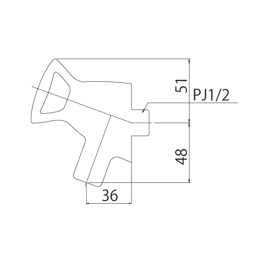 横水栓 ケトル（ブロンズ） 屋外  蛇口 横水栓