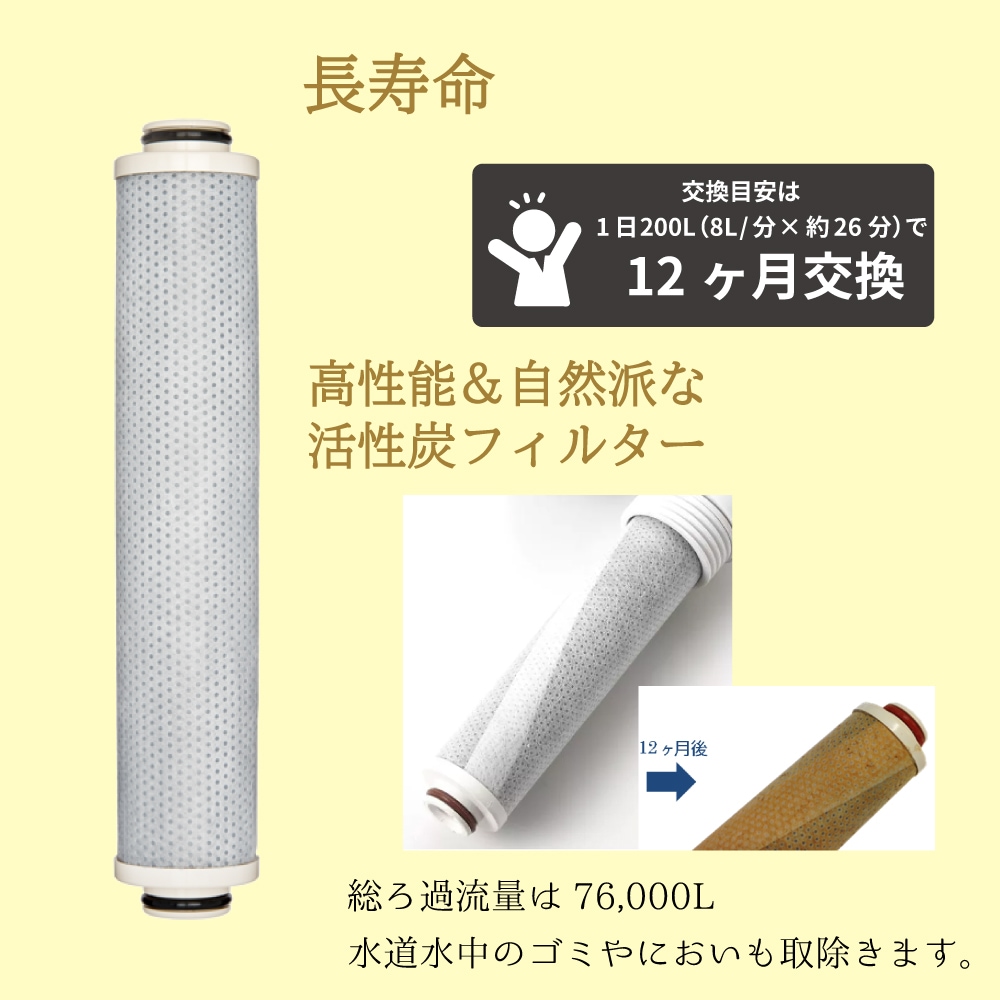 ジョワーシルクスイッチ JS219-W アトピー協会推薦品 浄水シャワーヘッド 水道水切替レバー×やさしい水流×節水付き 日本製 浄水シャワーヘッド