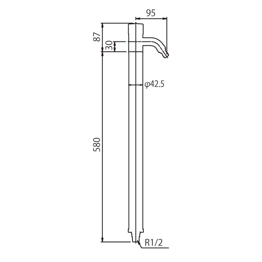 AT式スプリンクル3D 2.0 ブリティッシュグリーン ミニ水栓柱