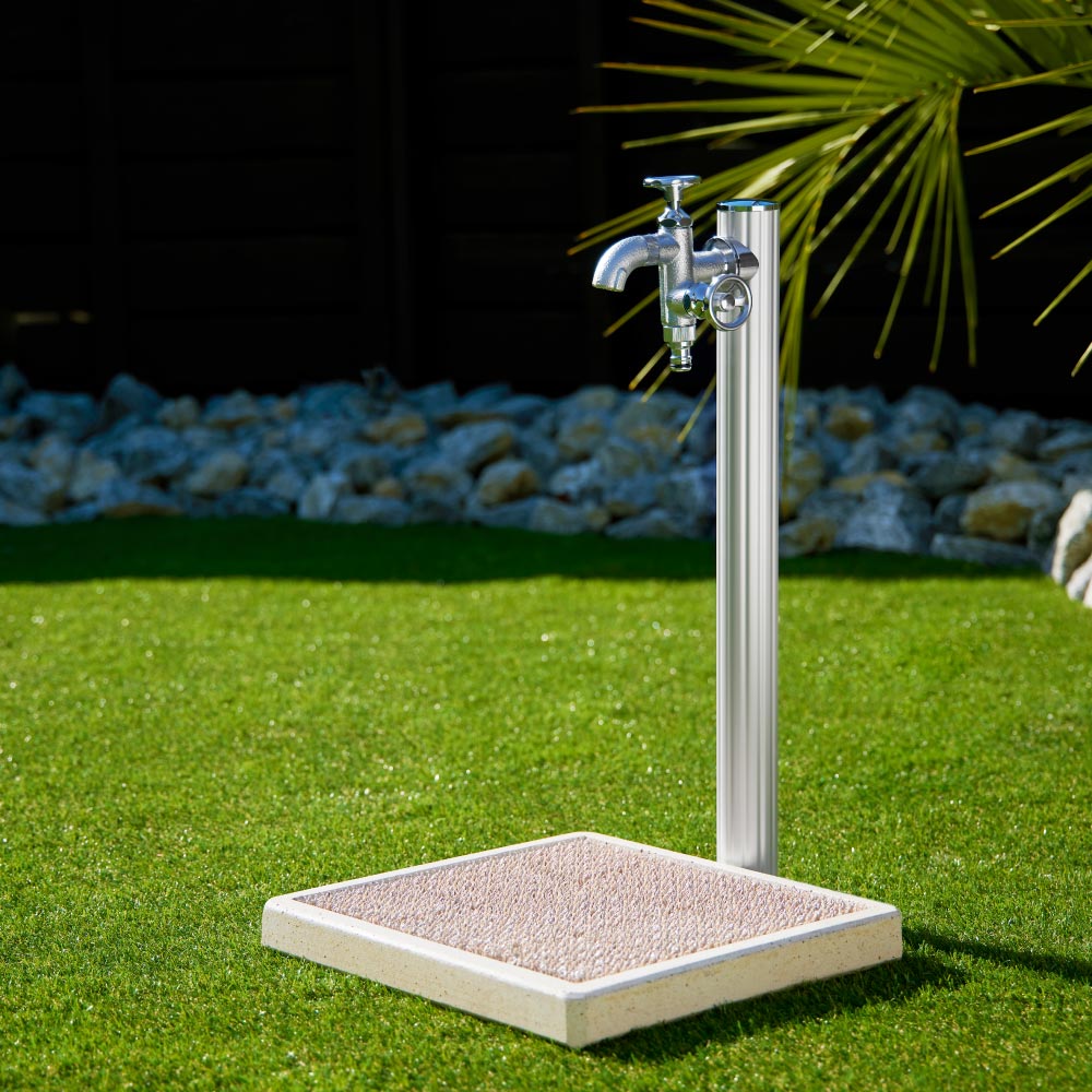 二口横水栓 ウォーターワークス ミニ｜2口・2股のガーデン蛇口