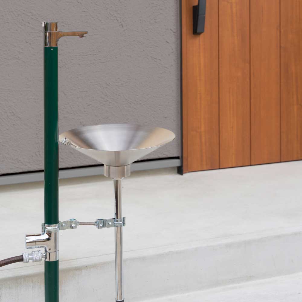 ガーデンシンクパン 屋外水栓パン