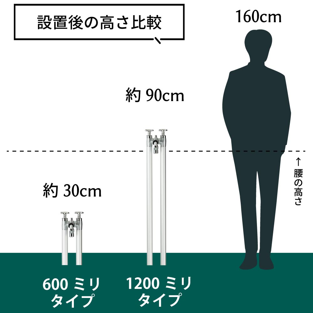 2管式 湯水混合水栓柱 ツインクルピラー シャワー付き 湯水混合水栓柱