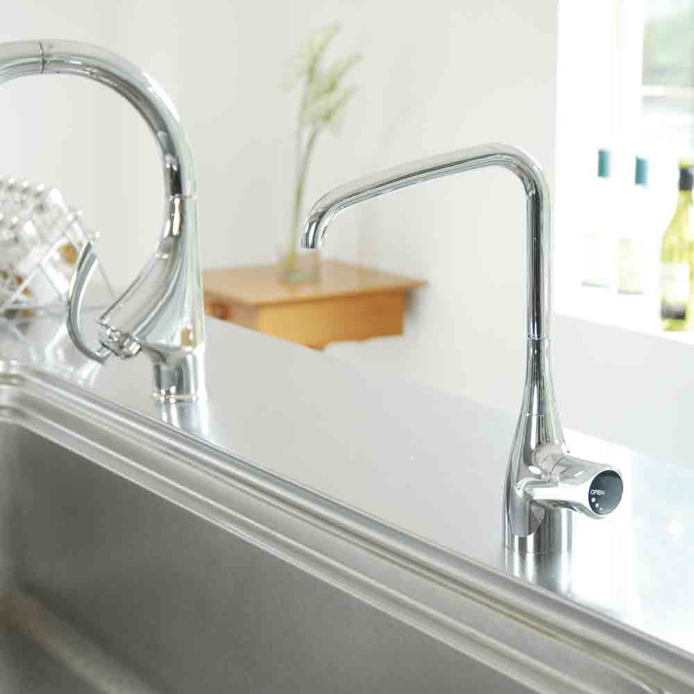 浄水器専用水栓 121型 デザイン賞受賞 滞留水漏らさない 浄水器専用水栓