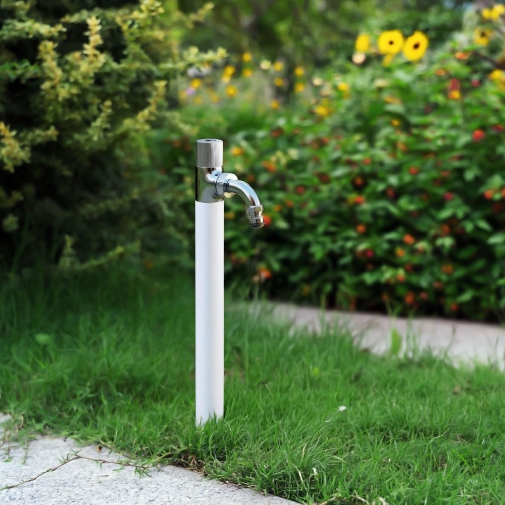 スプリンクルスリム3D ホワイト ミニ水栓柱