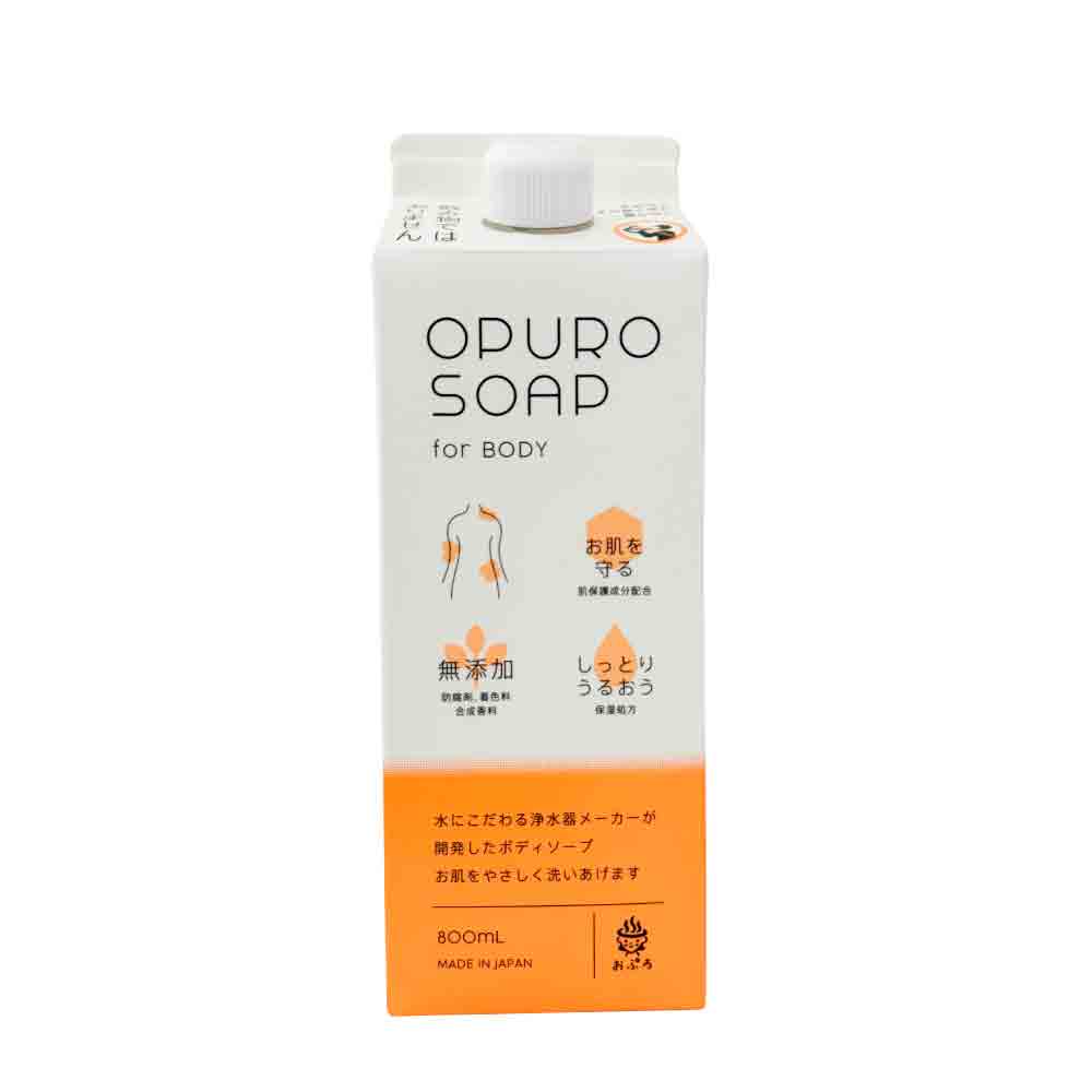 無添加ボディソープ おぷろ 800ml｜高保湿成分配合【公式】水