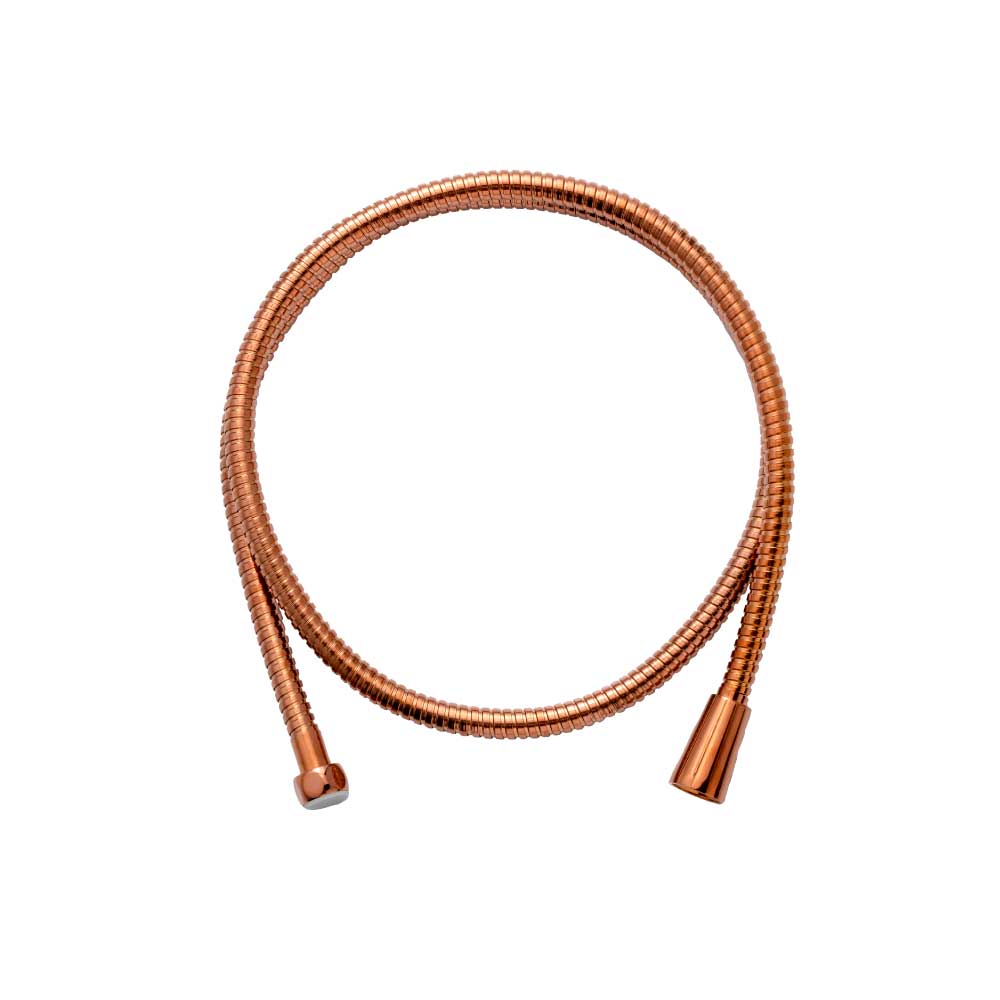 シャワーホース(ブロンズゴールド)  長さ1.5m 両端G1/2サイズ シャワーホース