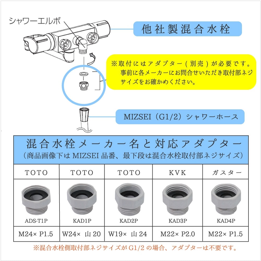 シャワーホース(グロッシーブラック)   シャワーホース