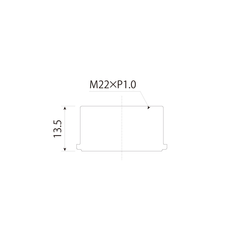 切替コック用 アダプター M22×1.0 コック用アダプター