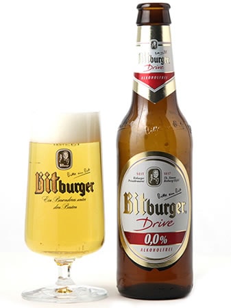 一時欠品 [ノンアルコール:ドイツビール]　ビットブルガー "ドライヴ 0.0%"　330ml(瓶)×24本【送料込み】