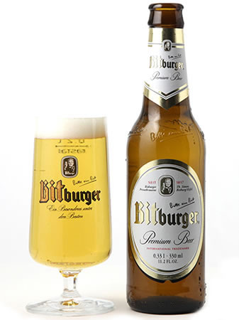ドイツビール　ビットブルガー・プレミアムピルス　330ml(瓶)×24本
