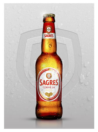 ポルトガルビール 　サグレス　ラガー/Sagres Lager　330ml(瓶)×24本