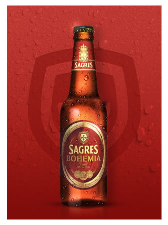 ポルトガルビール 　サグレス　ボヘミア/Sagres Bohemia　330ml(瓶)×24本