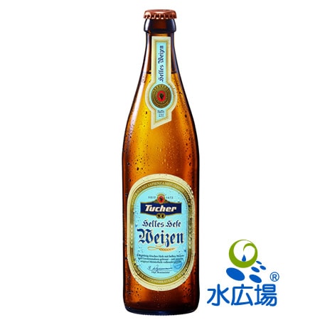 ドイツビール  Tucher Weizen トゥーハ―・デュンケル・ヘーフェ・ヴァイツェン 500ml　20本 送料無料