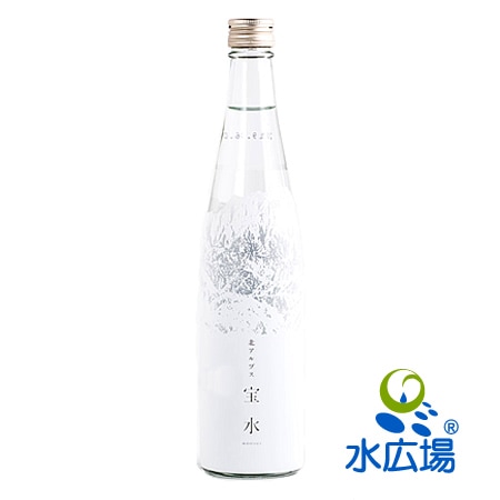 宝水 480ml グラスボトル 24本入り 送料無料