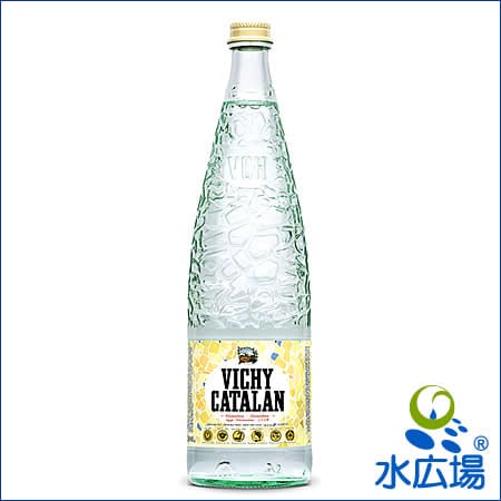 ヴィッチーカタラン　1Lx12本　グラスボトル　炭酸水
