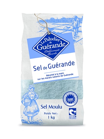 ゲランドの塩　顆粒(1kg・袋)　フルール・ド・セル