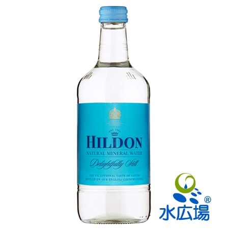 ヒルドン　無炭酸　500mLx24本入　グラスボトル