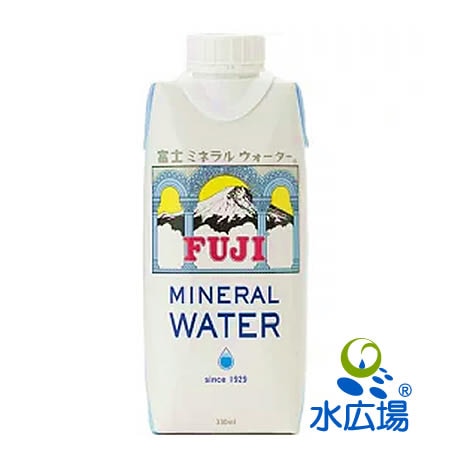 富士ミネラルウォーター　330mL 紙パック 36本　【北海道・東北を除き送料無料】