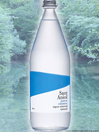 サンタニオル無炭酸　グラスボトル　1Llx12本