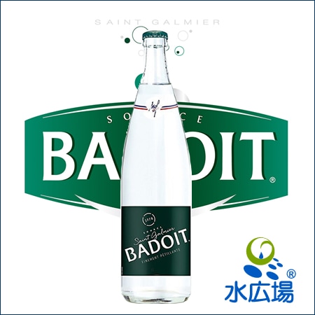 バドワ Badoit グラスボトル500mlx12本