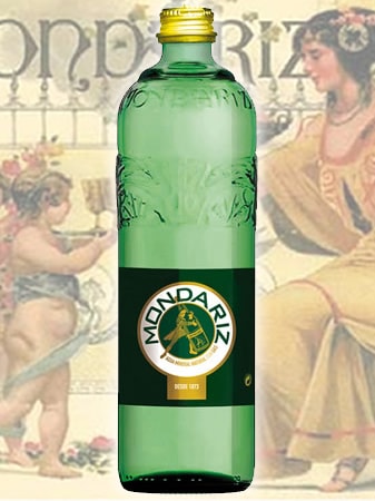 モンダリス炭酸入り　750mlx15本　グラスボトル　Mondariz