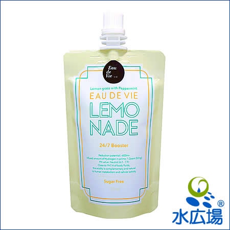 Eau de Vie Lemonade (レモンとペパーミントの香り) 150mlx10本入り 高水素濃度ウォーター