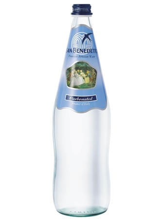 サンベネデット　グラスボトル　炭酸　1Lx12本