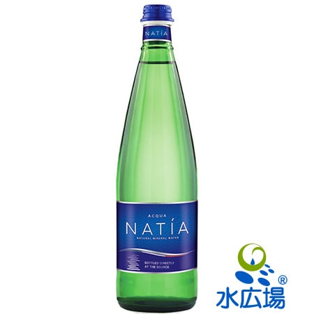 Natia ナティーア　750ml 瓶　12本入り　イタリアの天然水　正規輸入品　