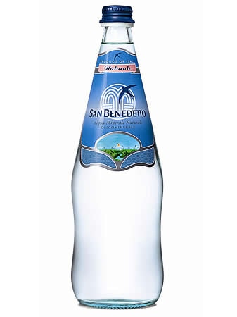 サンベネデット San Benedetto　グラスボトル　無炭酸　750mlx12本