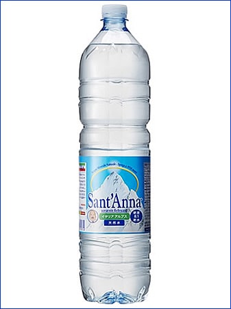 サンタンナ イタリアアルプス 天然水　無炭酸　1.5L×6本