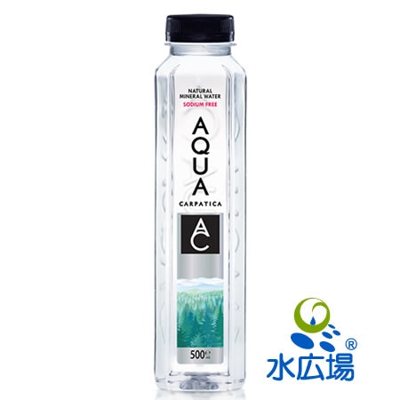 アクアカルパチカ 無炭酸 500mlペットボトル24本入 Aqua Carpatica 500mlx24　送料無料