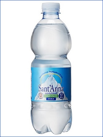 サンタンナ イタリアアルプス 天然水　無炭酸　500mlx24本